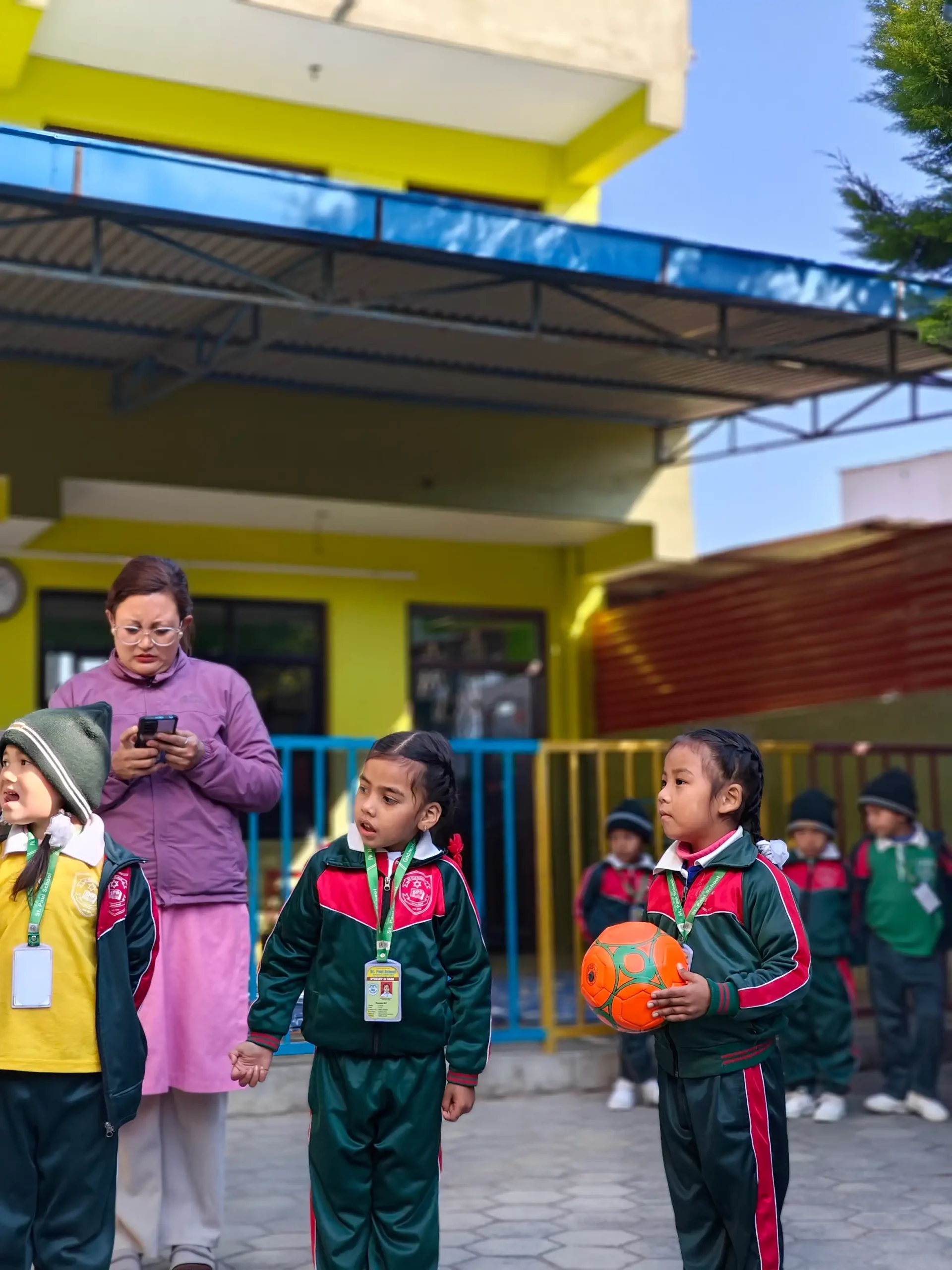 st-paul-school-girl-playing
