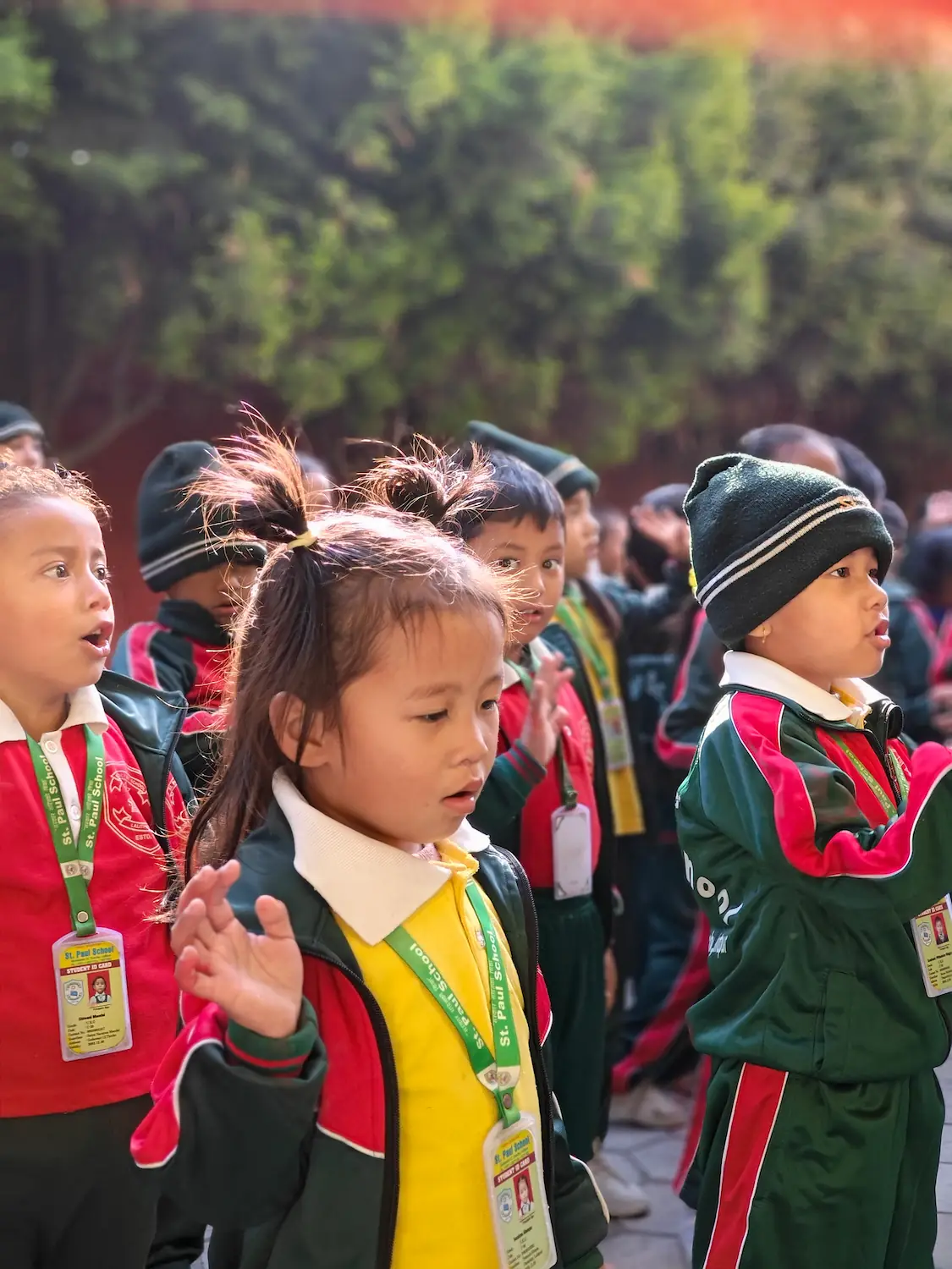 st-paul-school-student-taking-oath